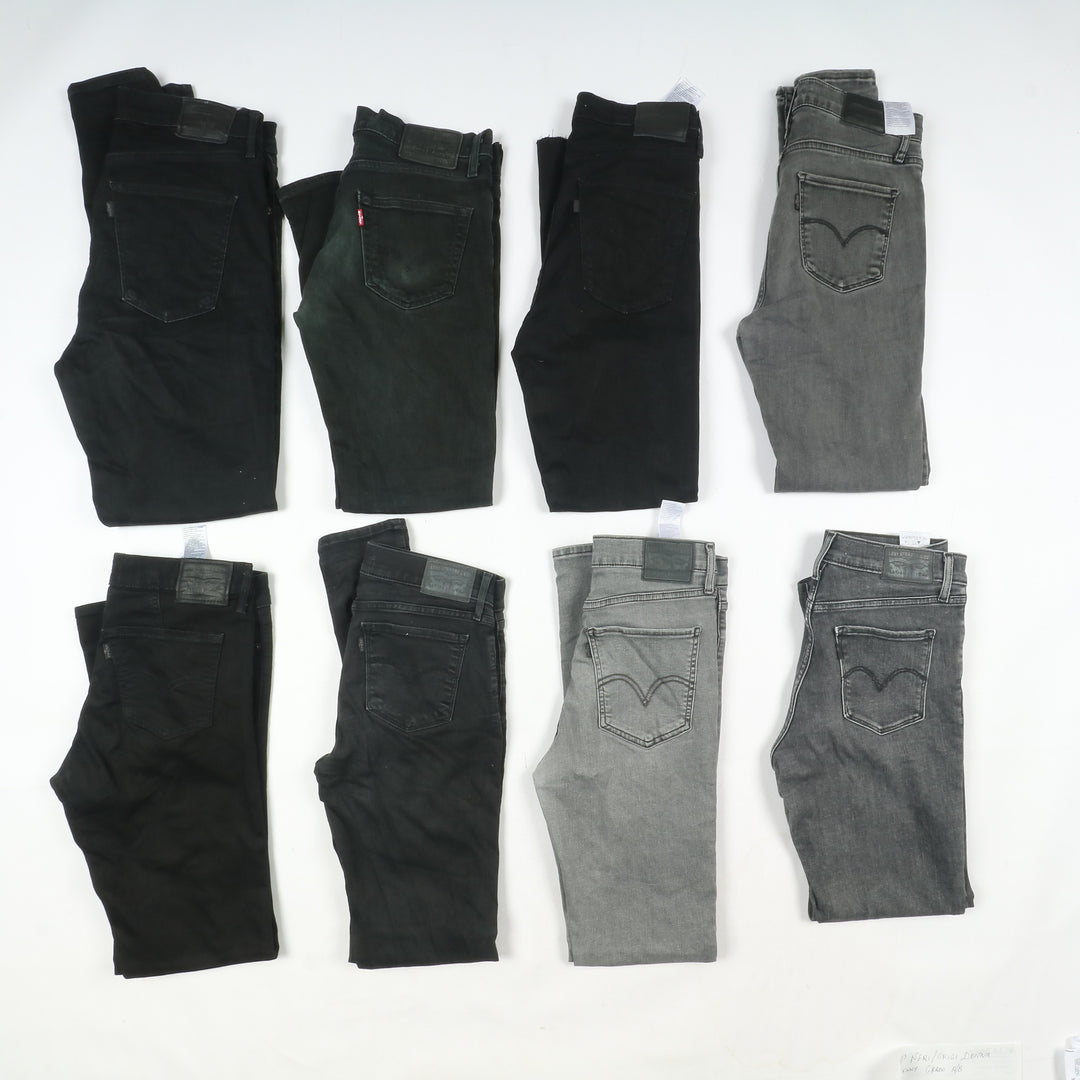 Levi's jeans stock da 29pz Levis donna anni 2000 slim, skinny