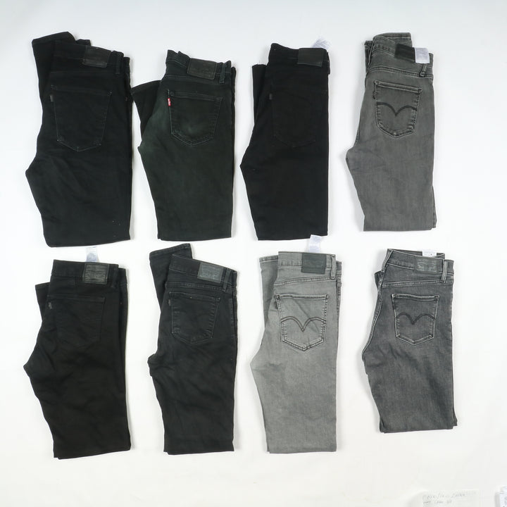 Levi's jeans stock da 29pz Levis donna anni 2000 slim, skinny