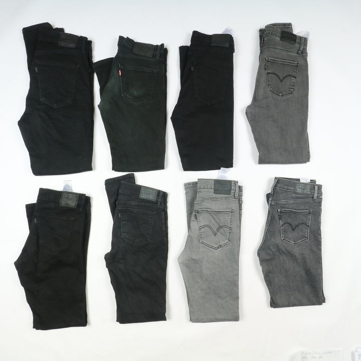 Levi's jeans stock da 29pz Levis donna anni 2000 slim, skinny