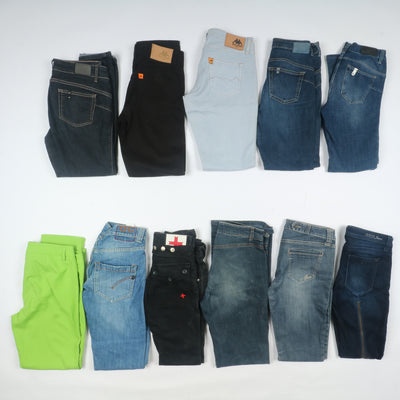 Pantaloni e jeans Donna firmati e vintage stock 60pz
