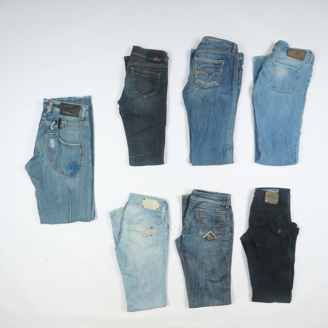Pantaloni e jeans Donna firmati e vintage stock 60pz