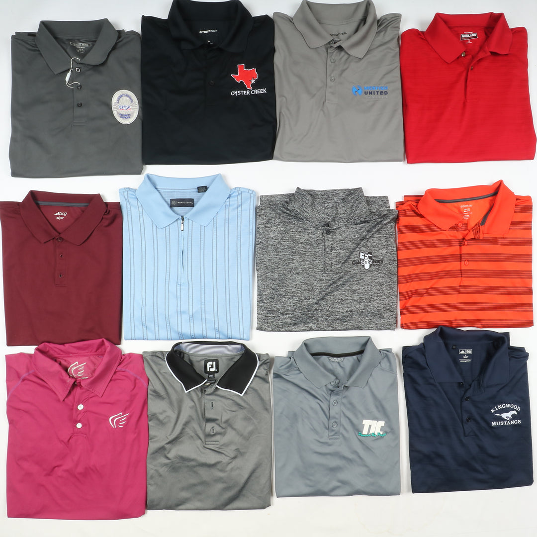 Polo jersey sportive Padel, Tennis, Golf ed altri sport 100pz