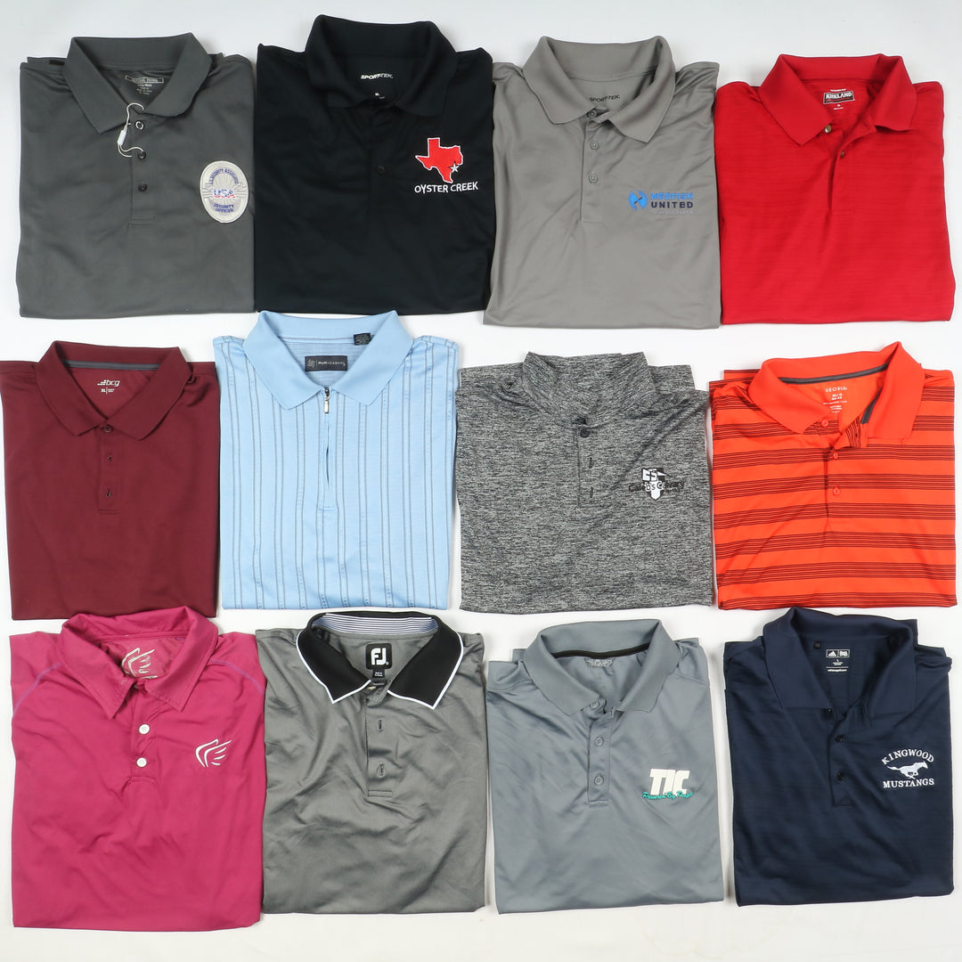 Polo jersey sportive Padel, Tennis, Golf ed altri sport 100pz