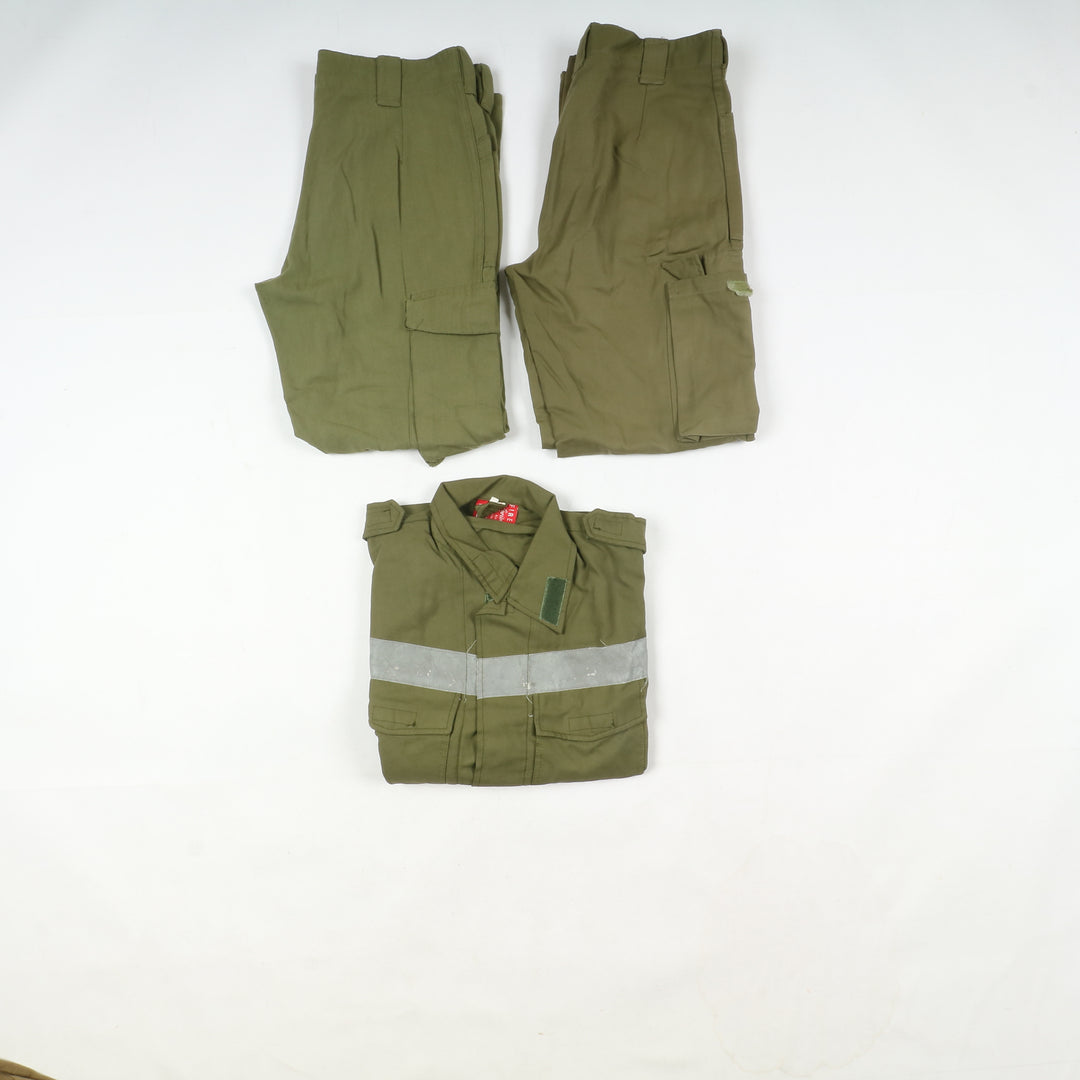 Abbigliamento militare e civile box misto 58pz soft air caccia pesca army