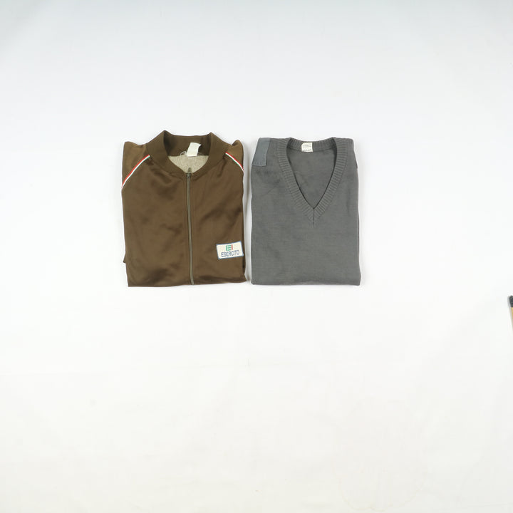 Abbigliamento militare e civile box misto 58pz soft air caccia pesca army