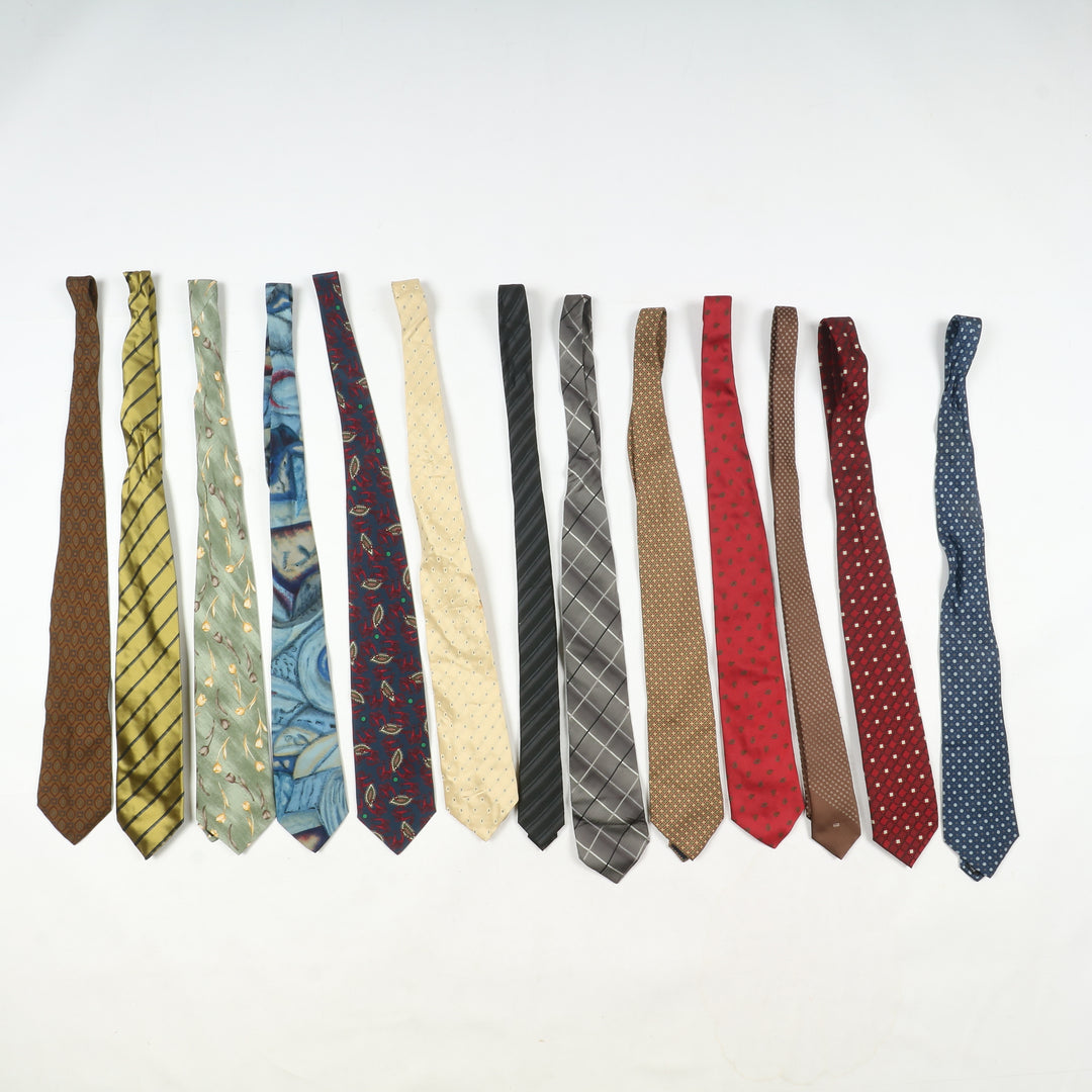 Lotto stock cravatte vintage box da 350pz