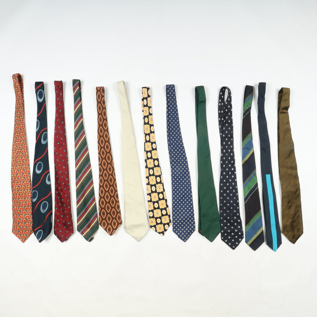 Lotto stock cravatte vintage box da 350pz