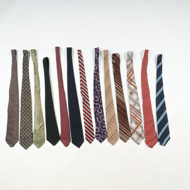 Lotto stock cravatte vintage box da 350pz