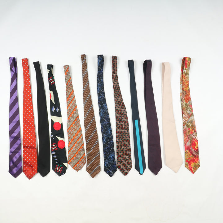 Lotto stock cravatte vintage box da 350pz