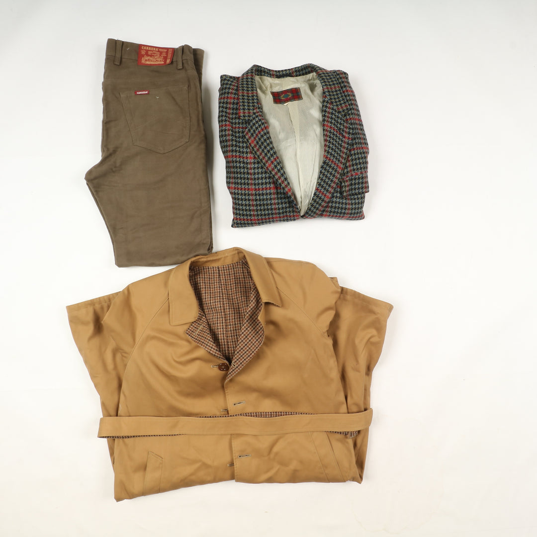 Abbigliamento vintage no brand misto uomo e donna Grado A+B Box da 30pz