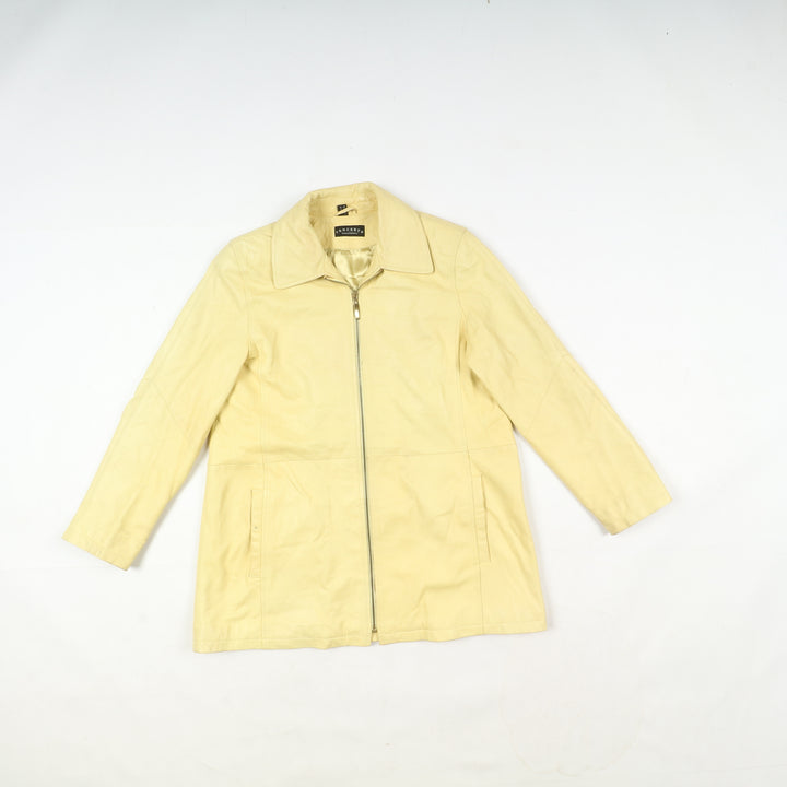 Box mix abbigliamento vintage in pelle Uomo e Donna 9 pz stock leather jacket