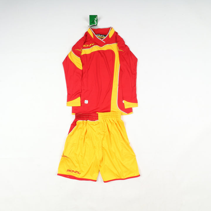 Completi da calcio bambino nuovi con cartellino 70pz Macron, Givova, Sportika, Royal
