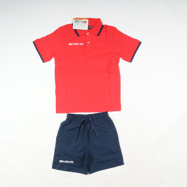 Completi sportivi da calcio nuovi con cartellino 67pz Sportika, Macron, Royal, Givova