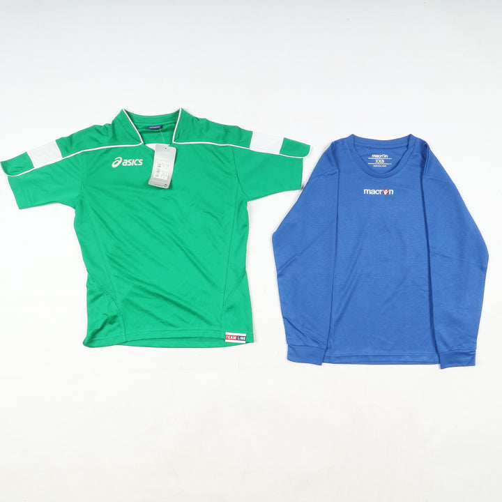 T-shirt magliette sportive calcio bambino nuove con cartellino 51pz