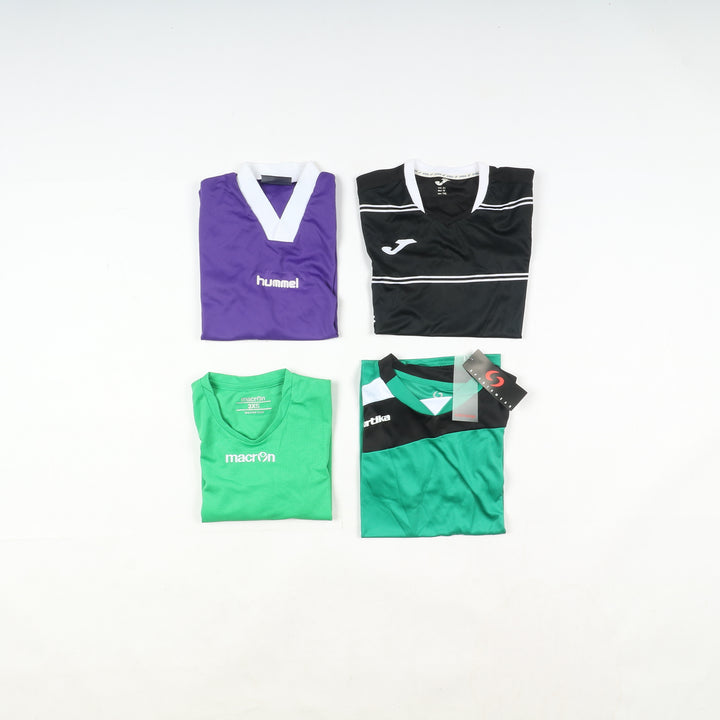 T-shirt magliette sportive calcio bambino nuove con cartellino 51pz