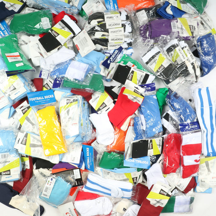 Stock calzini nuovi sportivi deadstock socks 112pz calcio football volley