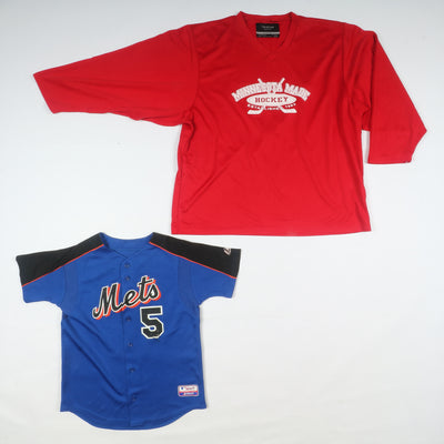 Maglie sportive vintage Football, Bastket, NBA, Hockey, Calcio.... Stock da 54pz
