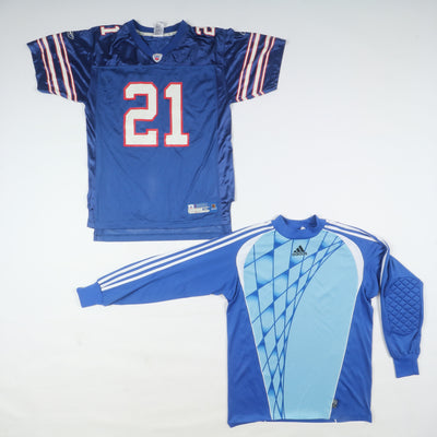 Maglie sportive vintage Football, Bastket, NBA, Hockey, Calcio.... Stock da 54pz