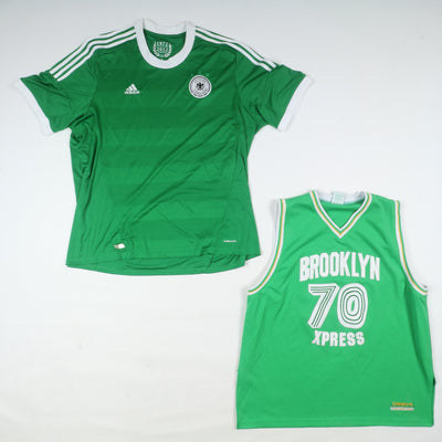 Maglie sportive vintage Football, Bastket, NBA, Hockey, Calcio.... Stock da 54pz