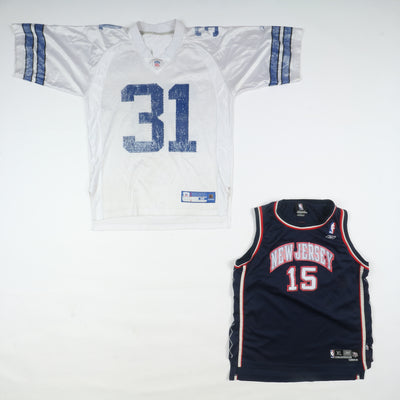 Maglie sportive vintage Football, Bastket, NBA, Hockey, Calcio.... Stock da 54pz
