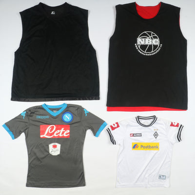 Maglie sportive vintage Football, Bastket, NBA, Hockey, Calcio.... Stock da 54pz
