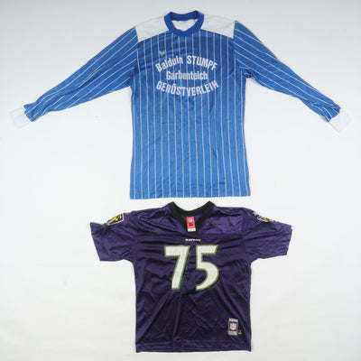 Maglie sportive vintage Football, Bastket, NBA, Hockey, Calcio.... Stock da 54pz