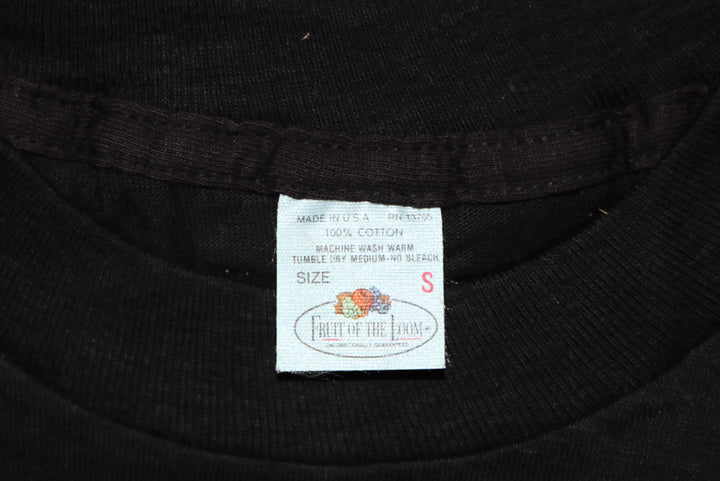 Fruit Of The Loom made in USA T-shirt Taglia S vintage mezza manica nuova deadstock