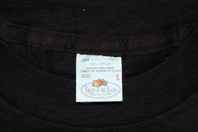 Fruit Of The Loom made in USA T-shirt Taglia S vintage mezza manica nuova deadstock