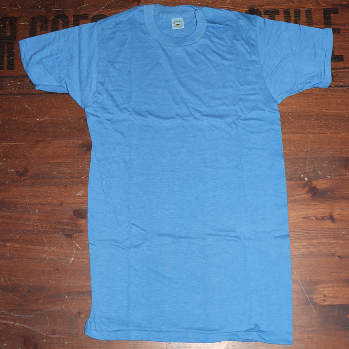 Fruit Of The Loom made in USA T-shirt Taglia S vintage mezza manica nuova deadstock