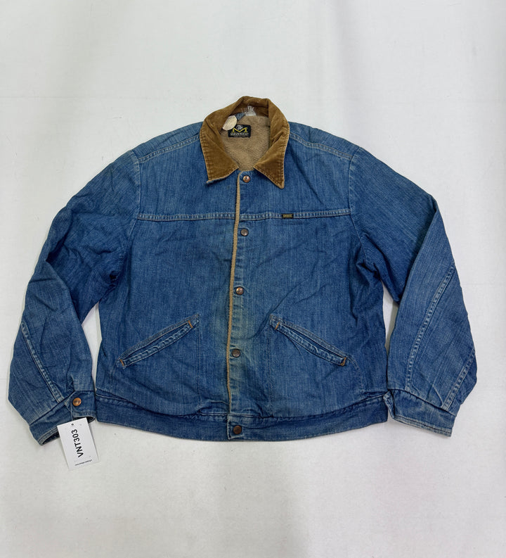 Mavaerick Blue Bell sherpa jacket Size 46 Made in USA