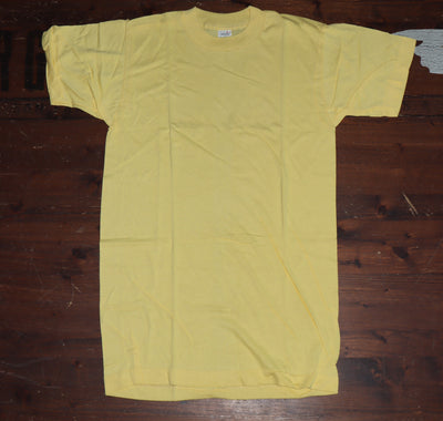 Fruit Of The Loom made in USA T-shirt Taglia M vintage mezza manica nuova deadstock