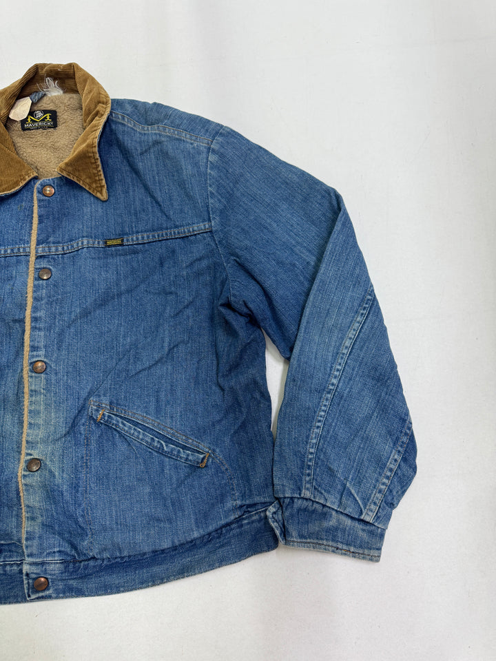 Mavaerick Blue Bell sherpa jacket Size 46 Made in USA