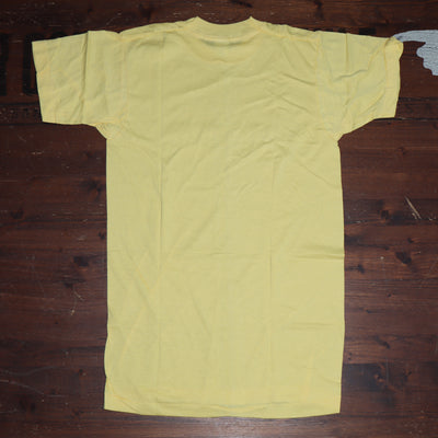 Fruit Of The Loom made in USA T-shirt Taglia M vintage mezza manica nuova deadstock