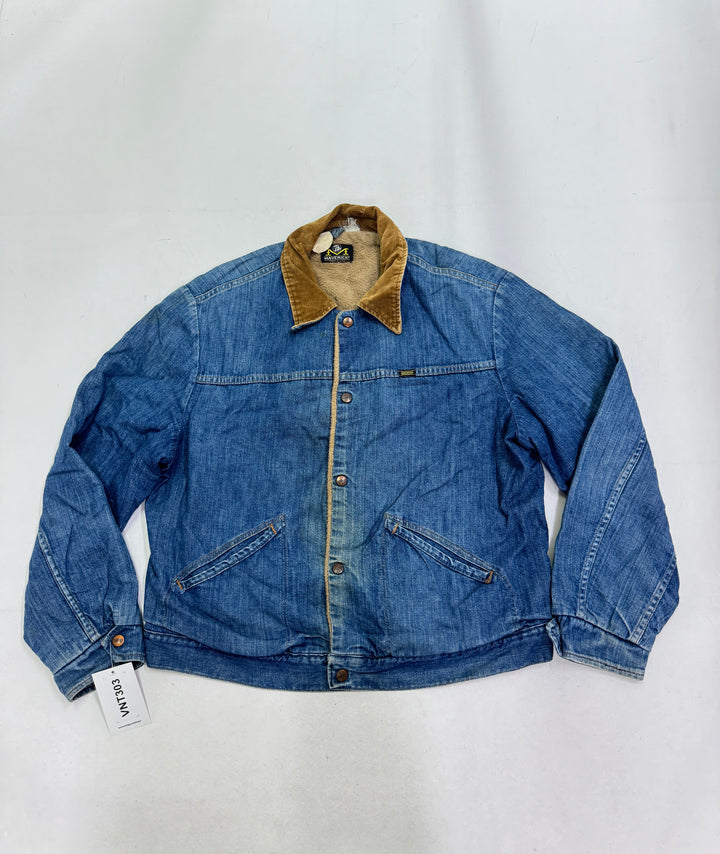 Mavaerick Blue Bell sherpa jacket Size 46 Made in USA