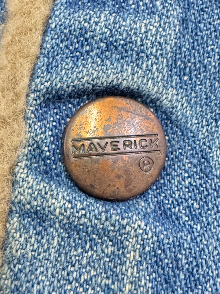 Mavaerick Blue Bell sherpa jacket Size 46 Made in USA