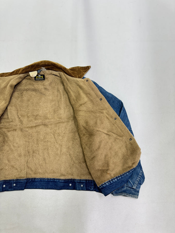 Mavaerick Blue Bell sherpa jacket Size 46 Made in USA