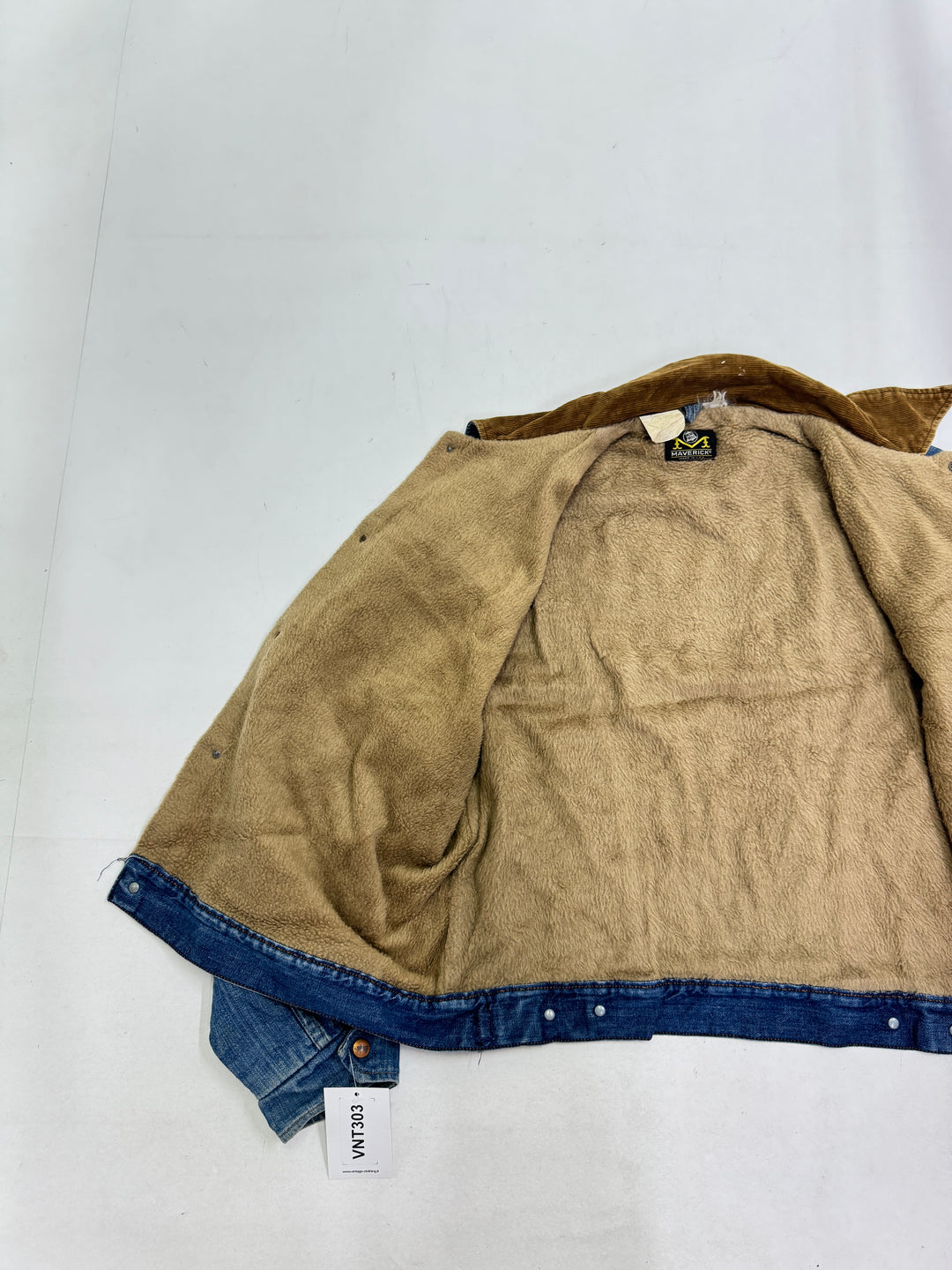 Mavaerick Blue Bell sherpa jacket Size 46 Made in USA