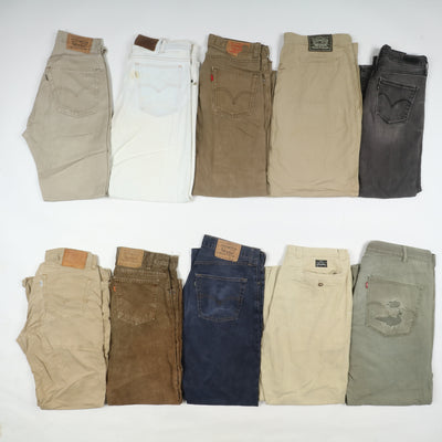 Levi's Zip mix model stock lotto da 35kg per custom / remake Levis mix color