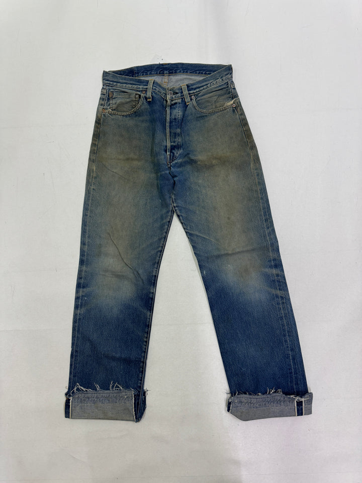 Levi's 501xx Big E W34 L36 RIVET'S selvedge Made in USA vintage jeans lvc cimosa