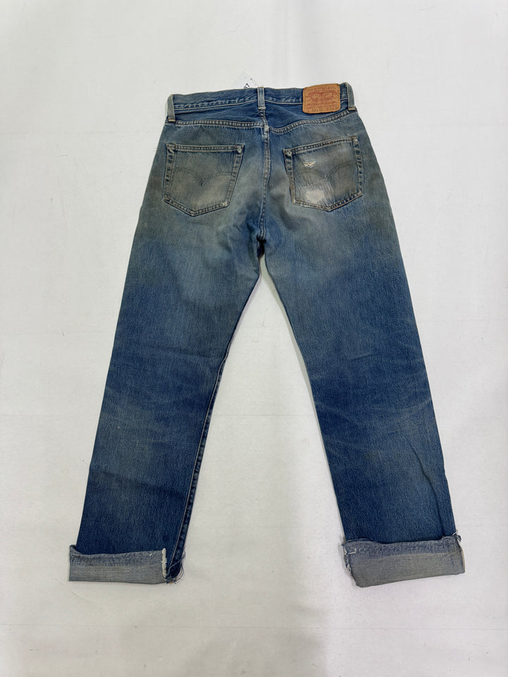 Levi's 501xx Big E W34 L36 RIVET'S selvedge Made in USA vintage jeans lvc cimosa