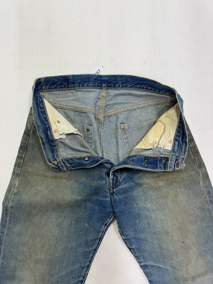 Levi's 501xx Big E W34 L36 RIVET'S selvedge Made in USA vintage jeans lvc cimosa