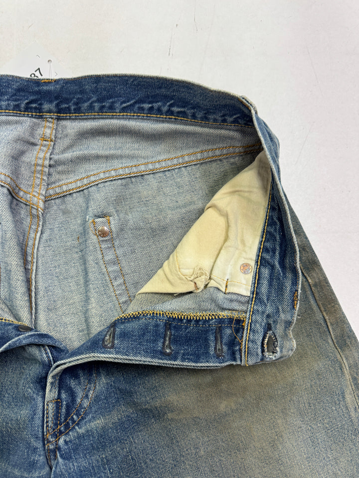 Levi's 501xx Big E W34 L36 RIVET'S selvedge Made in USA vintage jeans lvc cimosa