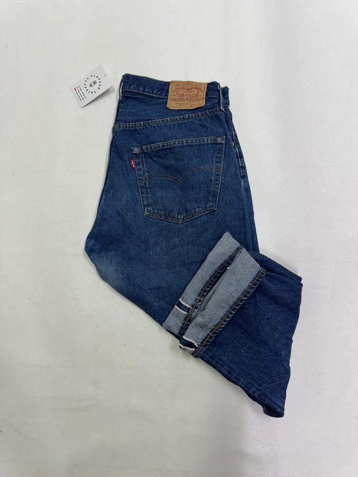 Levi's 501 selvedge W38 L31 Indigo vintage jeans denim lvc cimosa