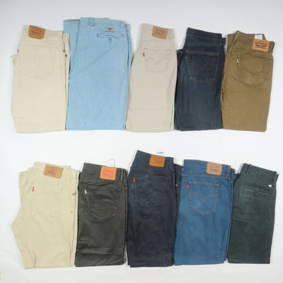 Levi's Zip mix model stock lotto da 35kg per custom / remake Levis mix color