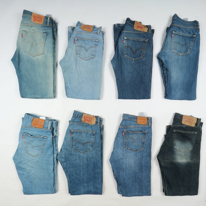 Levi's 501 Grado A+B, stock da 40pz denim e nero Uomo