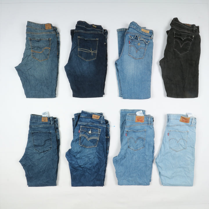 Levi's jeans stock da 38pz slim, skinny, bootcut e regular fit donna Levis