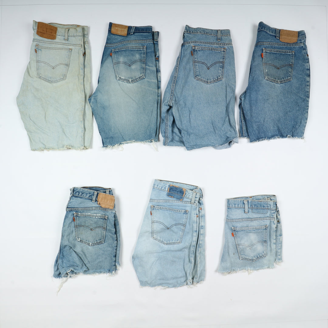 Levi's Orange Tab denim e nero, Grado C, stock da 25pz Levis x custom