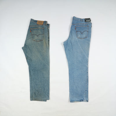 Levi's Orange Tab denim e nero, Grado B, stock da 22pz Levis