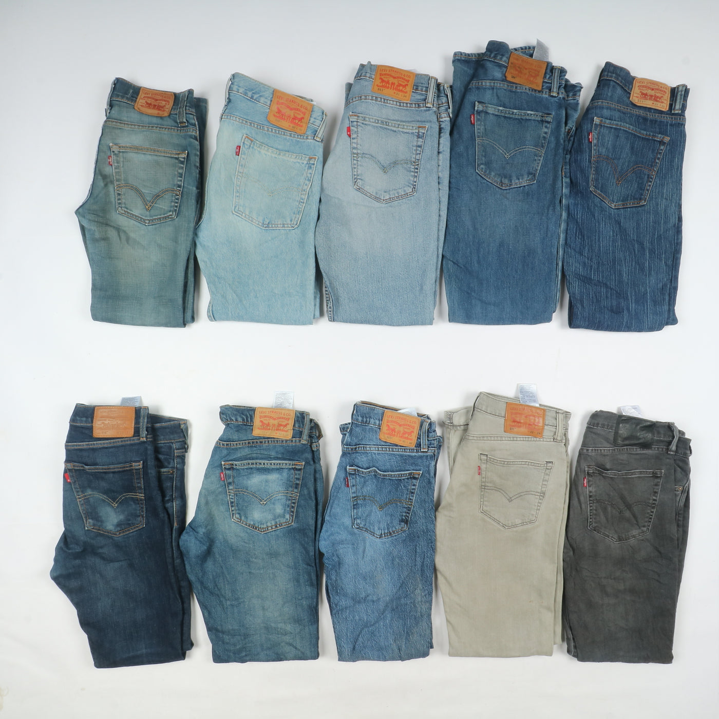 Levi's jeans denim slim uomo donna stock da 37 pz - Levis 511, 510, 504....