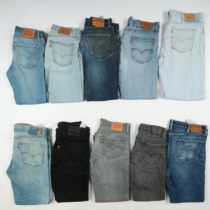 Levi's Slim Fit Grado A+B, stock da 39pz Uomo e Donna